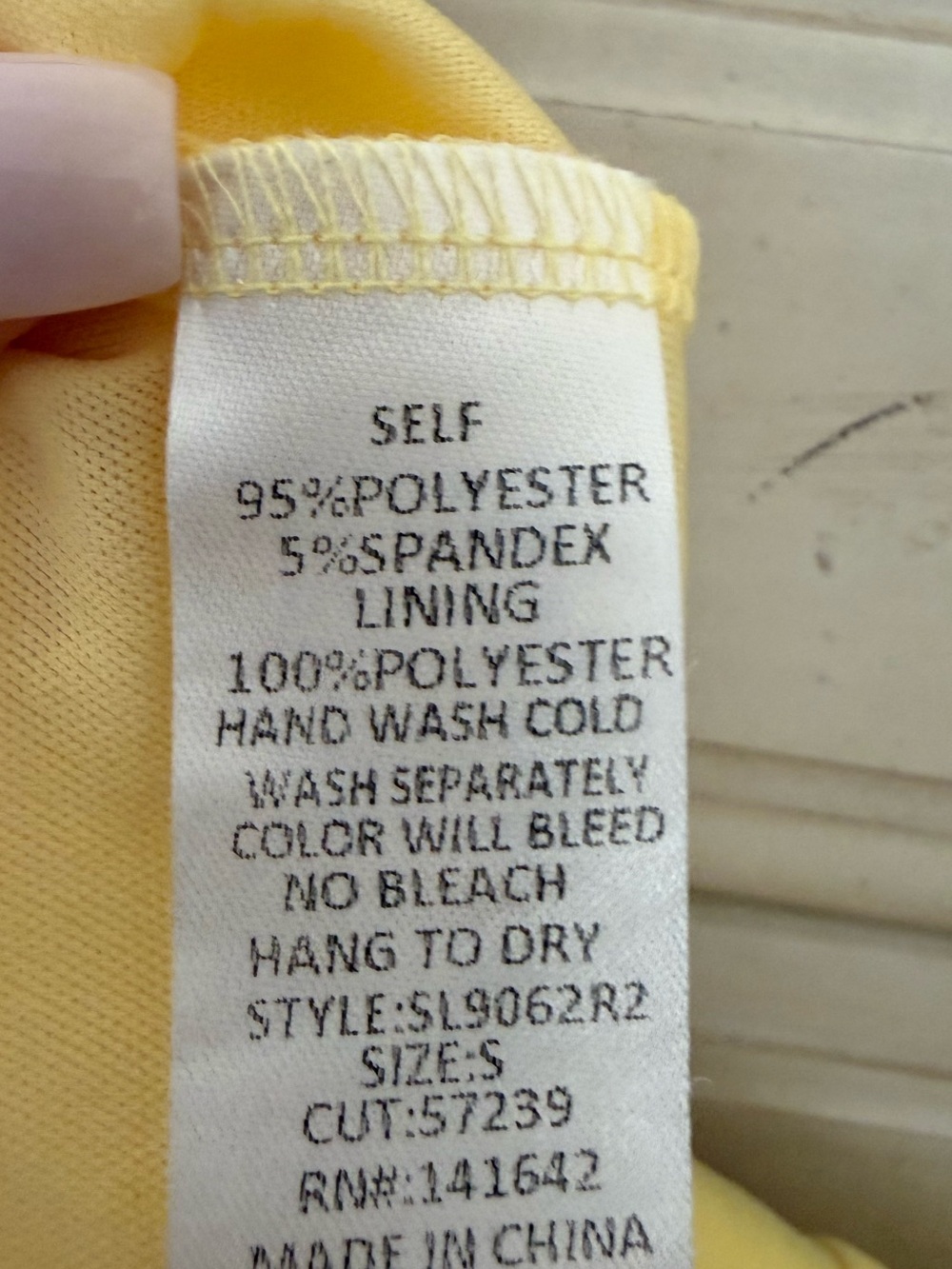 Vici Yellow Ruffle Dress - Picture 5 of 5